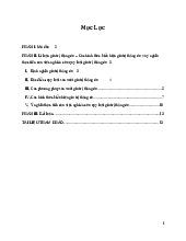 Biểu hiện và thực tiễn nghiên cứu quy luật giá trị thặng dư - Kinh tế học TBCN