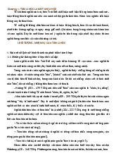 Đề cương môn Tâm lý học đại cương - Trường Đại học lao động -  xã hội