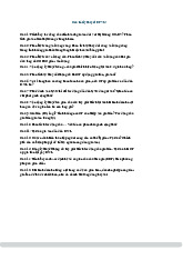 Câu hỏi lý thuyết môn Kinh tế vi mô 1 | Học viện Tài chính