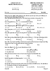Đề cuối học kỳ 2 Toán 10 năm 2024 – 2025 trường THPT Ngô Gia Tự – Đắk Lắk