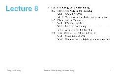 Bài giảng về Giá trị riêng và vector riêng môn Đại số tuyến tính | Trường Đại học Văn Lang