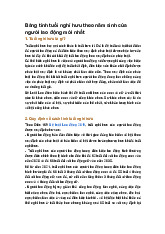 Bảng tính tuổi nghỉ hưu theo năm sinh của người lao động mới nhất