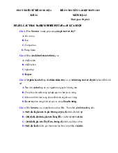 Đề thi thử tốt nghiệp THPT 2025 môn Địa lí bám sát đề minh họa - Đề 50