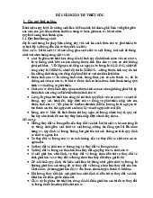 Đề cương ôn tập môn triết học Mac - Lê Nin: Các quy luật cơ bản -Trường Đại học tài chính  kế toán