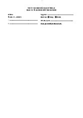 Bài 8 Sự tuần hoàn máu trong mạch - Thực tập Sinh đại cương 2 | Trường Đại học Khoa học Tự nhiên, Đại học Quốc gia Thành phố Hồ Chí Minh