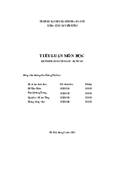Hoàn cảnh lịch sử, nội dung cơ bản và ý nghĩa đường lối đổi mới của Đại hội đại biểu toàn quốc lần thứ VI (12-1986) của Đảng CSVN | Tiểu luận Lịch sử đảng