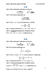 Đề cương môn giải tích 1- Trường Đại học bách khoa - Đại học đà nẵng.