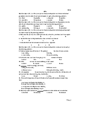 Đề luyện thi cuối kì - English A2| Đại học Sư Phạm Hà Nội