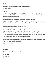 Tóm tắt lý thuyết và bài tập về cầu cung sản phẩm môn Kinh tế quốc tế | Đại học Yersin Đà Lạt