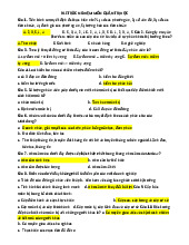 Câu Hỏi Ôn Tập Môn Quản Trị Học | Đại học Cần Thơ