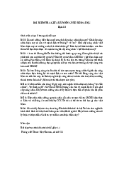 Bài kiểm tra giữa kỳ môn Chủ nghĩa khoa học xã hội | Đại học Bách Khoa, Đại học Đà Nẵng