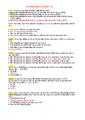 Bộ câu hỏi trắc nghiệm ôn tập môn Tài chính công ty đa quốc gia có đáp án