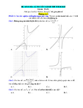 Đề tham khảo kì thi tốt nghiệp THPT 2025 môn Toán phương án 2 giải chi tiết