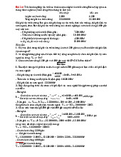 Giải bài tập kế toán quản trị : Chi phí sản xuất và dịch vụ mua ngoài | Quản trị học | Đại học Nông Lâm Thành phố Hồ Chí Minh