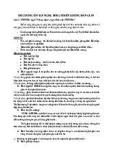Đề cương ôn tập nghệ thuật diễn xướng dân gian | Môn Giáo dục nghệ thuật - Đại học Văn hóa Hà Nội