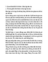 Đề cương Môn Tư tưởng Hồ Chí Minh | Đại học Bách Khoa Hà Nội