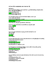 Câu hỏi trắc nghiệm các chương | Kinh tế chính trị Mác - Lênin | Đại học Tôn Đức Thắng