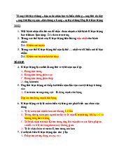 Giáo trình ôn tập về ung thư trực tràng và biến chứng môn Ung thư học | Trường Đại Học Y Dược Thái Bình