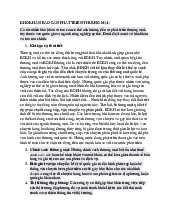 Khó khăn rào cản phát triển thương mại môn Quản trị kinh doanh | Trường Đại học Kinh doanh và Công nghệ Hà Nội