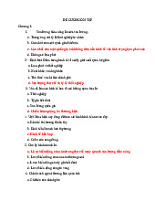 Đề cương ôn tập môn kinh tế vi mô –Trường Đại học Nguyễn Tất Thành