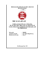 Thách thức trong công tác quản lý di sản văn hóa tín ngưỡng tại Đình Mông Phụ trong bối cảnh phát triển du lịch | Tiểu luận Du lịch Tôn giáo - Tín ngưỡng