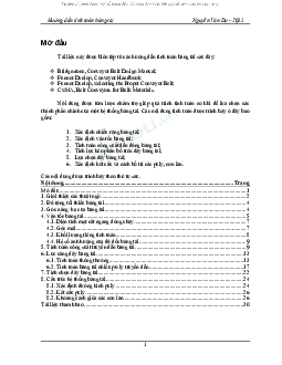 Hướng dẫn tính toán băng tải