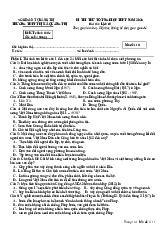 Đề thi thử tốt nghiệp THPT 2025 môn Lịch sử trường THPT Thị xã Quảng Trị
