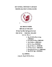 Tài Nguyên Du Lịch và Phân Loại | Môn Địa lý du lịch - Đại học Văn hóa Hà Nội