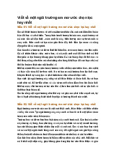 Viết về một ngôi trường em mơ ước chọn lọc hay nhất