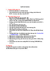 Bài tập thực hành môn Cơ sở dữ liệu phân tán | Trường đại học kinh doanh và công nghệ Hà Nội