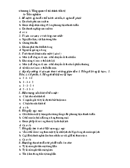 Chương 1 : Tổng quan về tài chính tiền tệ