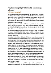 Tội phạm mạng là gì? Các loại tội phạm mạng hiện nay