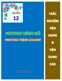 Bất phương trình lôgarit không chứa tham số