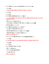 Đề cương môn Tổ chức kế toán- Trường Đại học lao động -  xã hội.