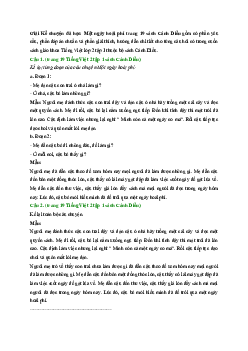 Giải SGK môn Giải Kể chuyện đã học: Một ngày hoài phí trang 19 | Cánh Diều