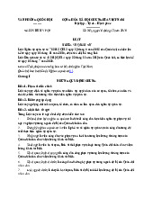 Những quy định chung về luật nghĩa vụ quân sự | Trường Đại học Y Dược , Đại học Quốc gia Hà Nội