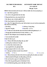 Bộ đề thi thử tốt nghiệp THPT 2025 môn Lịch sử bám sát đề minh họa - Số 2 (có đáp án)