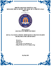 Xây Dựng Chương Trình Quản Lý Nhân Sự của siêu thị điện máy thế giới di động | Bài Tập Lớn lập trình python