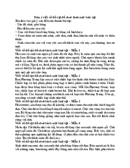 Viết 4 - 5 câu về đồ vật, đồ chơi hình một loài vật (hoặc tranh ảnh loài vật) em yêu thích | Tập làm văn lớp 2 | Cánh diều