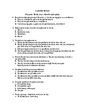 TOP 51 câu hỏi trắc nghiệm ôn tập học phần Tâm lý y học | Trường Đại học Phenikaa