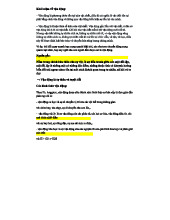 Khái niệm và Hình thức Vận động (MDT-001) - Tài liệu Tham Khảo