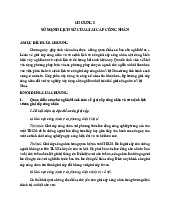 Bài giảng Chương 2: Sứ mệnh lịch sử giai cấp công nhân | Môn Chủ nghĩa xã hội khoa học - Đại học Kinh Tế Quốc Dân