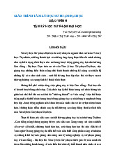 Giáo trình Tâm lý học sư phạm đại học - Tâm lý | Trường Đại học Sư phạm Thành phố Hồ Chí Minh