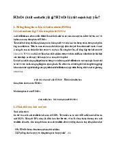 H2SO4 (Axit sunfuric) là gì? H2SO4 là axit mạnh hay yếu - Hóa học 10