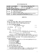 Tổng hợp Bài toán tối ưu có giải | Học viện Phụ nữ Việt Nam