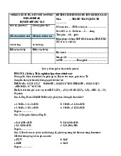 Đề Thi Cuối Kỳ | Môn Thanh toán quốc tế 1 - Đại học Sư phạm Kỹ thuật Thành phố Hồ Chí Minh