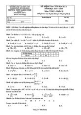 Đề cuối học kì 1 Toán 10 năm 2025 – 2026 trường THPT Marie Curie – TP HCM