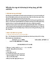 Mẫu biên bản họp chi bộ thường kỳ thông dụng, phổ biến nhất 2024