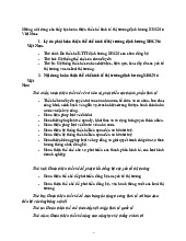 Nội dung hoàn thiện thể chế kinh tế thị trường định hướng XHCN ở Việt Nam - Kinh tế Chính trị Mác-Lê Nin (KTCT01) | Đại học kinh tế quốc dân NEU