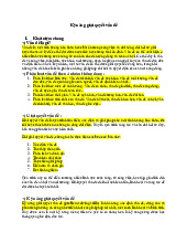 Kỹ Năng Giải Quyết Vấn Đề: Khái Niệm và Phương Pháp Cơ Bản